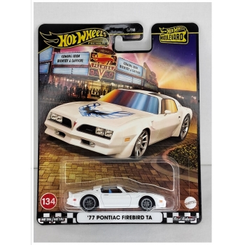 Hot Wheels 1:64 Boulevard - Pontiac Firebird T/A 1977 white